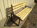 Уличная лавочка, скамейка - фото 3
