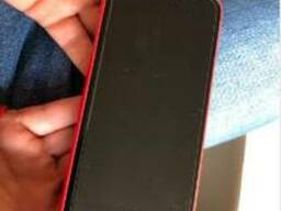 Ультратонкий пластиковый чехол Carbon iPhone 7 Plus/8 Plus red
