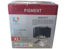 Набор картриджей Pigment Maxify PGI-2500XL совместимые для принтеров Canon Maxify. ..