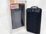 УМБ Power Bank Solar 18000 mAh мобильное зарядное с солнечной панелью и лампой, Power. .. - фото 2