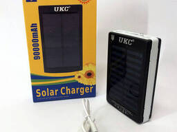 УМБ Power Bank Solar 90000 mAh мобильное зарядное с солнечной панелью и лампой, Power. ..