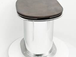 Унитаз дачный из нержавеющей стали, унитаз нержавеющий для дачи, унітаз дачний