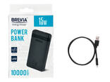 Универсальная мобильная батарея Brevia 10000mAh 15W Li-Pol - фото 1