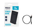 Универсальная мобильная батарея Brevia 10000mAh 20W Li-Pol, LCD - фото 3