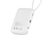 Универсальная мобильная батарея Brevia 10000mAh 22.5W Type-C Lightning Cable, Li-Pol, LCD - фото 2