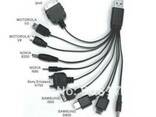 Универсальное USB зарядное устройство для телефона 10 в 1 - фото 1