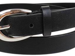 Универсальный женский ремень из эко кожи Esmara черный