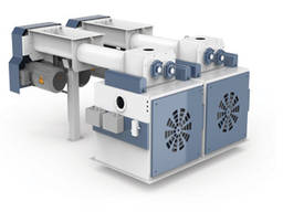 Весовыбойное оборудование упаковки муки одностанционной разгрузкой с двухступенчатым взвеш