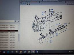 Уплотнение бортовой экскаваторов JCB, Volvo, Caterpillar, Komatsu, Hitachi, Hyundai