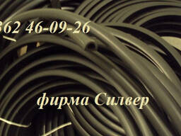 Резиновый уплотнитель D-профиль (22х15 мм)