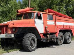 Пожарная машина Урал