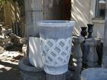 Урна, бетонна d 550*h630 - фото 1