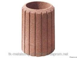 Урна тротуарная красная