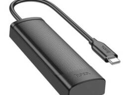 USB хаб с входом USB-C HUB адаптер Easy safety 4-in-1 Adapter (Type-C to USB 3.0...