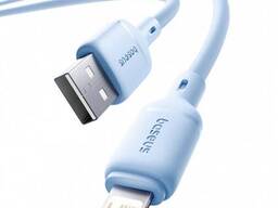 USB кабель Lightning для iPhone Baseus Silky Series Fast Charging Cable (1m, 2.4A, 480...