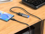 USB кабель удлинитель Type-C на USB HOCO charging data sync cable (1.2M, 5Gbps, OTG. ..