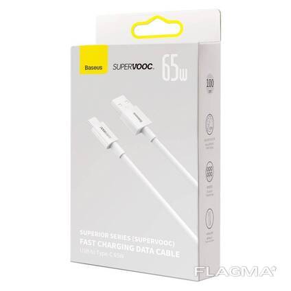 BASEUS Cavo USB 3 In 1 Superior Series | 1,2m, 3.5A, Per Micro USB, USB-C, Lightning, Bianco