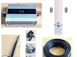 Усилитель мобильной связи и интернета MS-1811-D 1800 MГц с наружной всенаправленной...