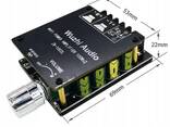 Усилитель звука ZK-1002L - WUZHI - 2 x 100 Вт - Bluetooth 5.0 - фото 2