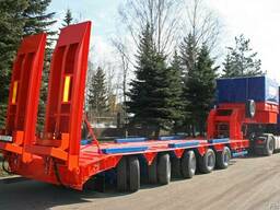 Услуги аренда трала Львов низкорамная платформа площад