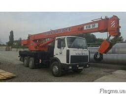 Услуги автокрана, кран 10-32 т. в г. Новомосковск