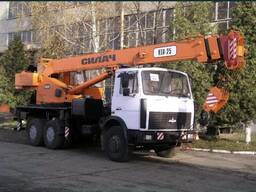 Услуги автокранов и экскаваторов, а так же грузоперевозки