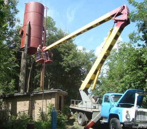 Услуги автовышки АГП-18. Бровары - Киев.