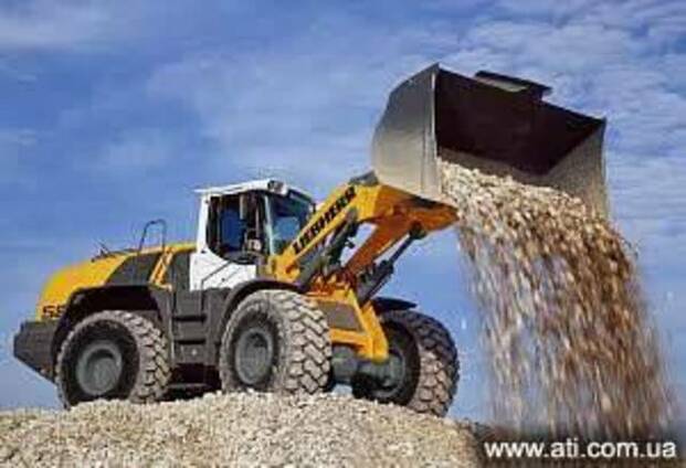 Услуги фронтальный погрузчик Liebherr L541