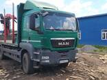 Услуги лесовоза с манипулятором MAN TGS (разгрузка/загрузка) - фото 3