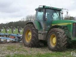 Услуги по обработке земли: вспашка(пахота) дискование культи