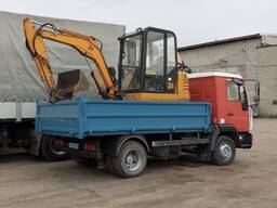 Услуги миниэкскаватора и погрузчика