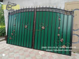 Установка и изготовление навесов, гаражных ворот, металлических въездных ворот, заборов, - фото 2