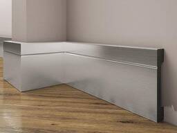 Установка плінтуса ціна від 80, монтаж МДФ, дюрополімер, поліуретан,