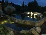 Установка подсветки для прудов, бассейнов, фонтанов - фото 1