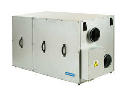 Установки с роторным регенератором и тепловым насосом.