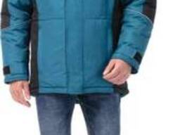 Утеплена куртка "Milton" синього кольору з підкладкою (Warmed jacket "Milton". ..