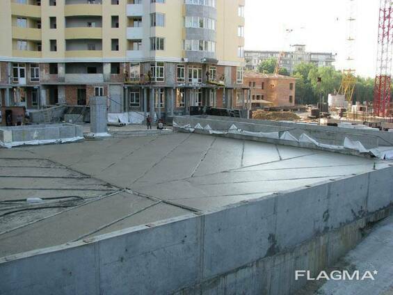 Утеплення фундаментної плити рідким пінобетоном