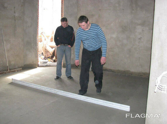 Утеплення підлоги монолітним пінобетоном