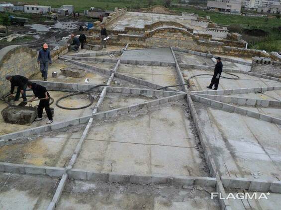 Утеплення перекриттів пінобетоном