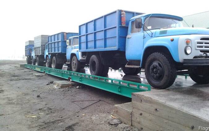 Ваги автомобільні 18 - 22 м до 80 - 100 т.
