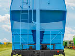 Вагон-хопер грузовой для зерна модели 19-6869, 120м³ - фото 4