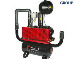 Вакуумная установка с двигателем 2,2 кВт, и насосом 750/900 L. 220 Вт