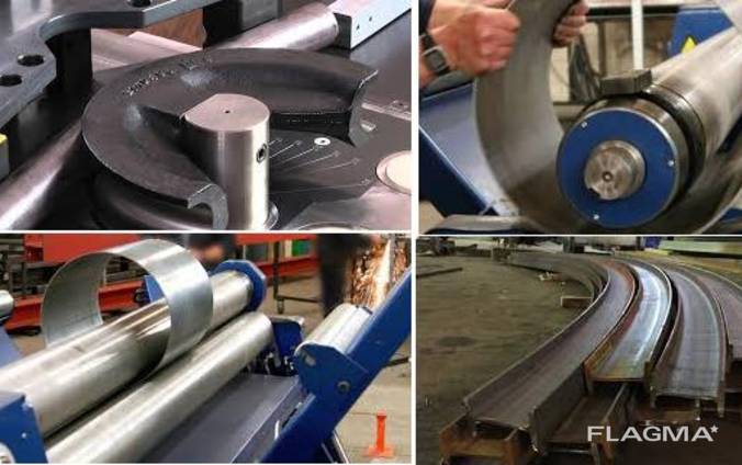 Вальцювання листового кругл. квадратн. профільний. металу та труб. Гнучка Різка рубка рихтування