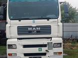 Вантажний сідловий тягач MAN TGA 18.440 з напівпричіпом (Штора) - фото 2