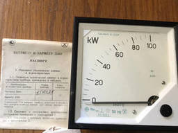 Ваттметр Д365 100кВт, 380В, 150/5, 50Гц