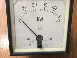 Ваттметр Д37 50кВт, 500/100В, 100/5, 2400Гц