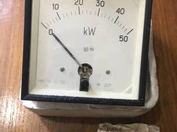 Ваттметр Д37 50кВт, 500/100В, 100/5, 50Гц