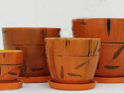 Вазон для цветов оранж