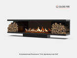 Вбудований біокамін Очаг Дровница - арт.024 Gloss Fire - фото 2