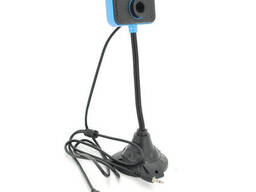 Вебкамера з гарнітурою MGLE, 1.3Mpx, пласт. корпус, Black, OEM